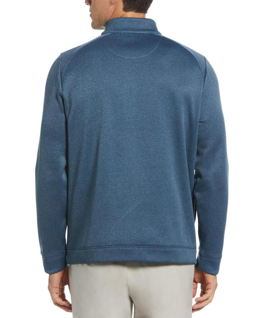 Pga Tour Men's Quarter-Zip Fleece Sweatshirt - Modd Blue Hthr
