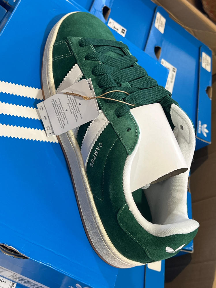 adidas Men's Campus 00s Dark greenFtwr White/Off White new US