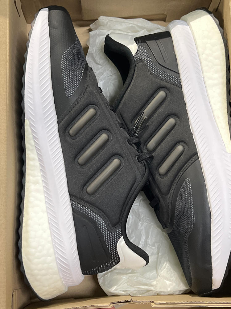 adidas mens X_PLR Phase Core Black/Core Black/White 9