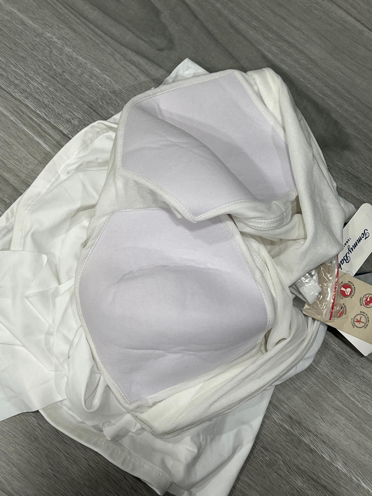 Tommy Bahama Pearl Sarong Bandini Swim Top in White at Nordstrom, Size Medium new with flaw