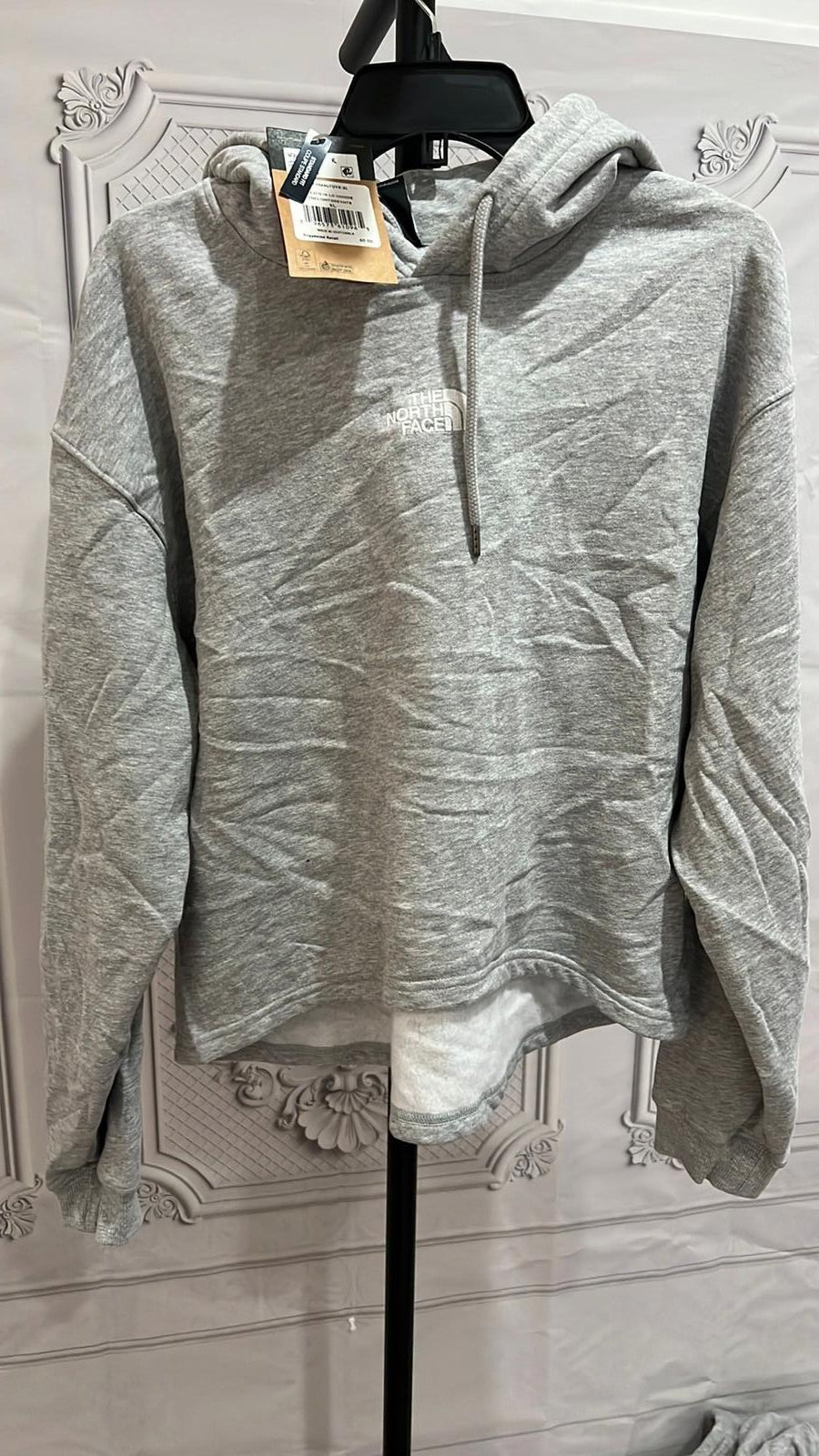 The North Face Women's Evolution Hi-Lo Hoodie,  Tnf Light Grey Heather