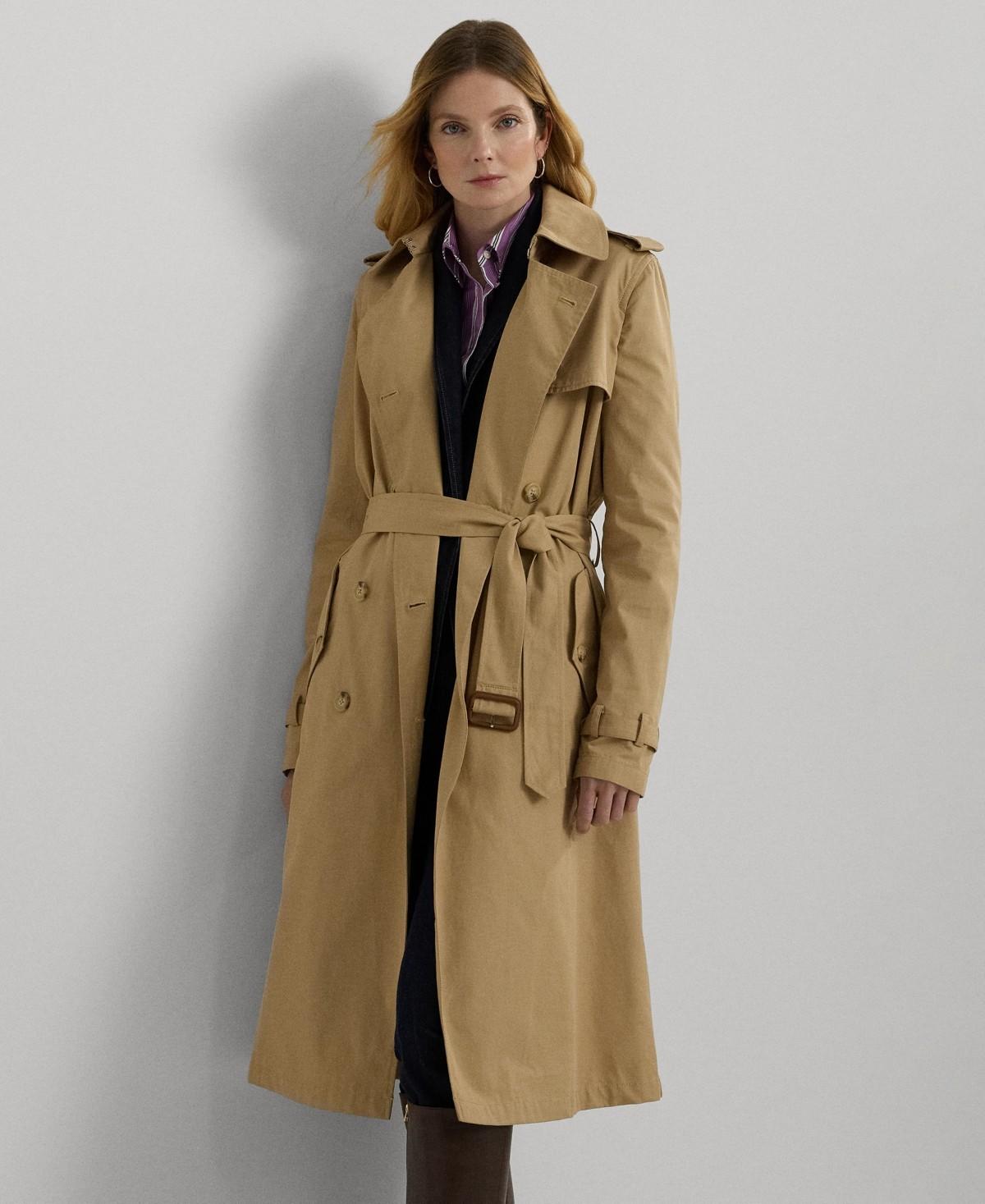 Trench Coat in Twill by Ralph Lauren nwt size 14 and 16 nwt