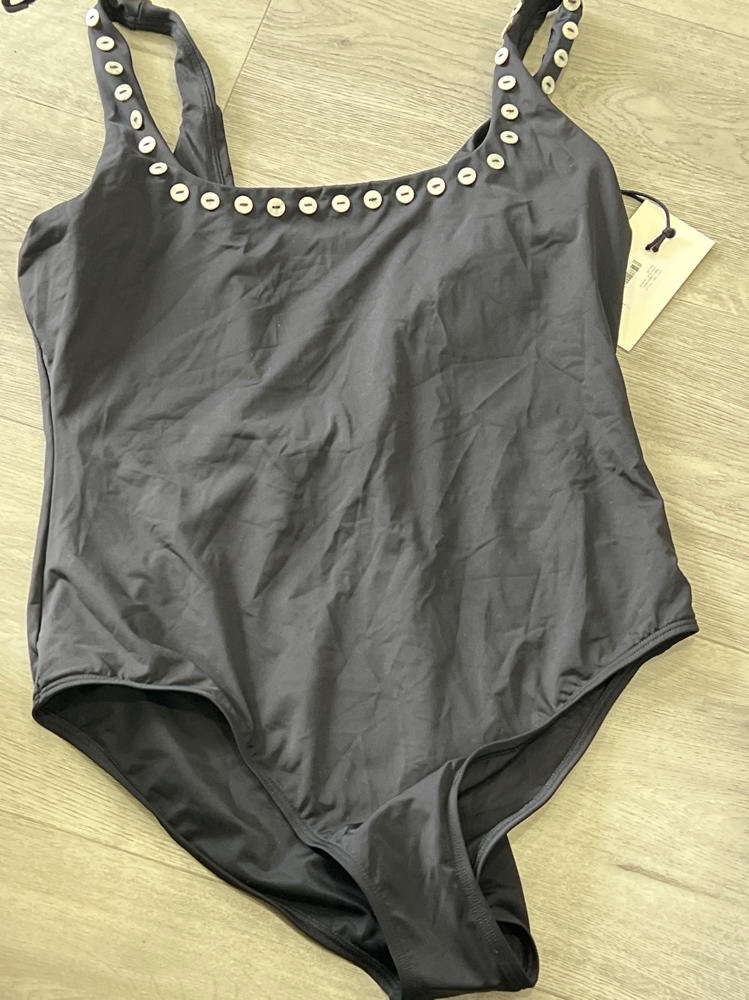 STAUD Women's Lea One Piece, Black, XL