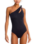 Becca by Rebecca Virtue Asymmetric Cutout One Piece Swimsuit SIZE SMALL