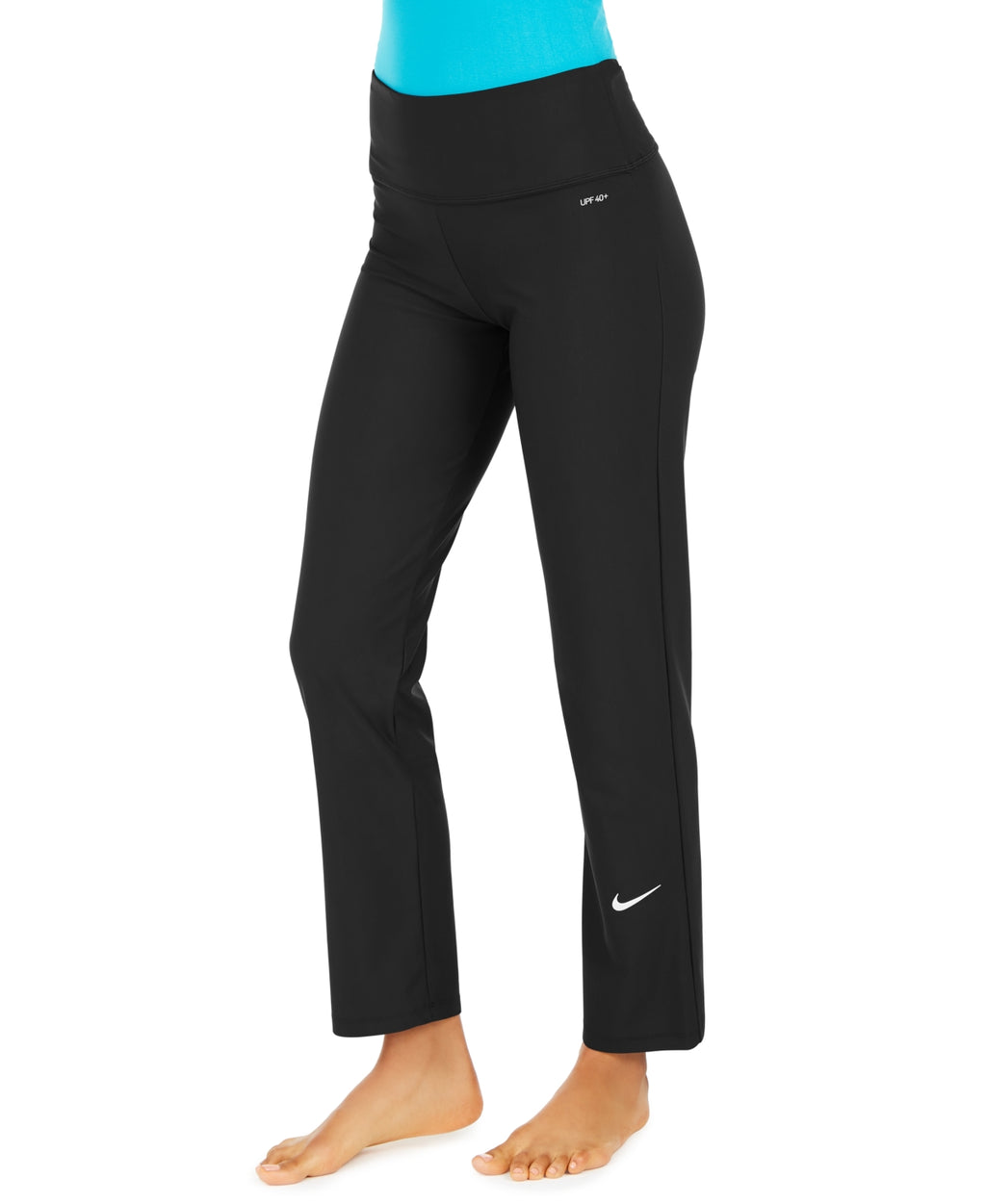 Nike ESF10064 Women s Standard fit Essential Straight Leggings  LG  Black