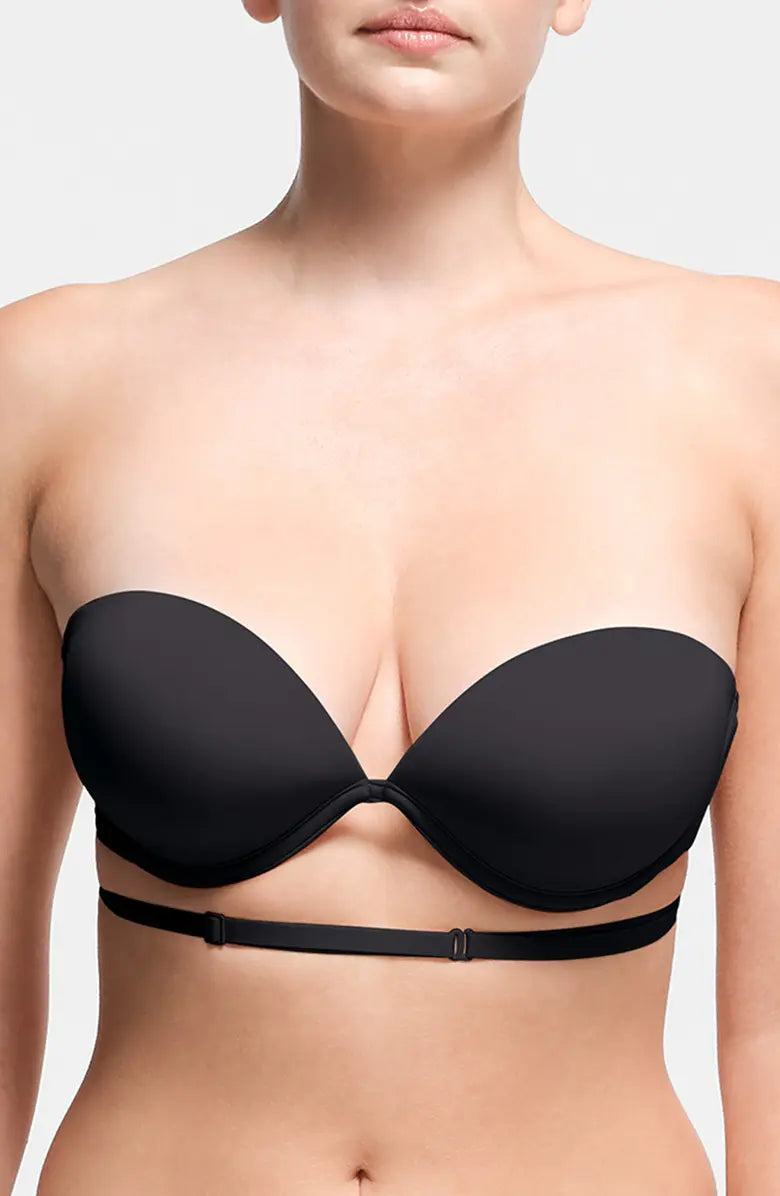 Skims NWT Multi-Way Underwire Bra in Clay, onyx, cocoa
