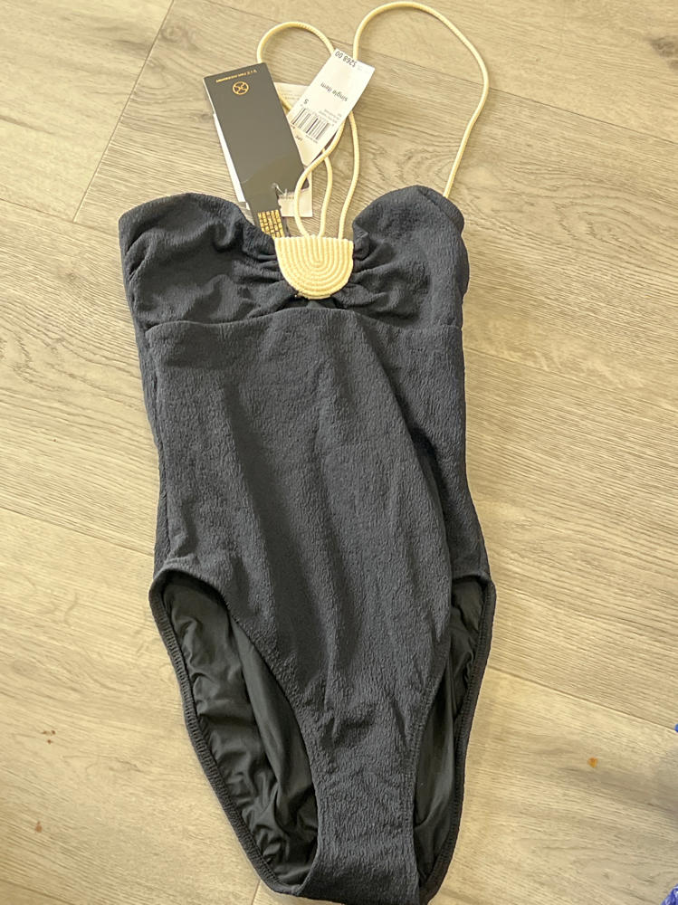 ViX Paula Hermanny Women's Firenze Yara One Piece, Black, S