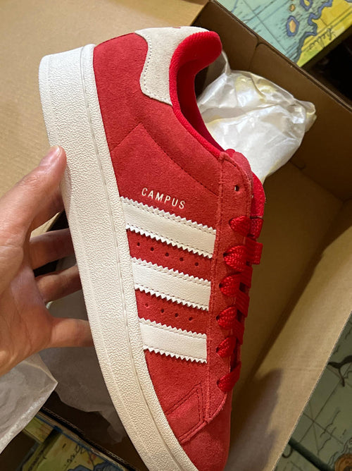 adidas Unisex Campus 00s J Better scarletFtwr White/Better Scarlet US