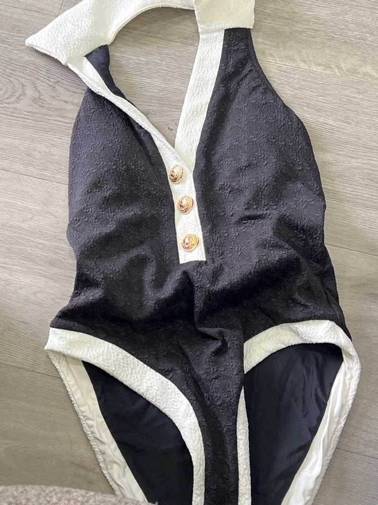 Collared One-Piece by L'AGENCE