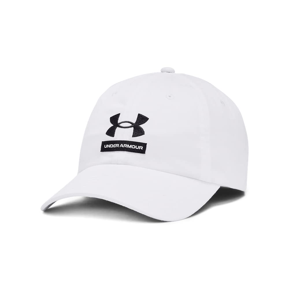 Under Armour Men's Branded Hat ,white/sedona/khaki , One Size Fits Most