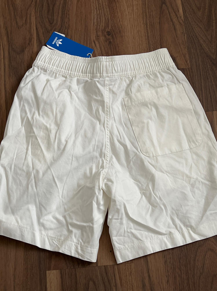 adidas Originals Men's Olympics Shorts (Cloud White) IX6756 (US, Alph Regular, Regular, White)