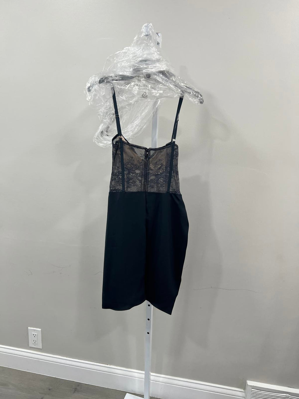 Katie May Man Whisperer Dress in Black navy with lace