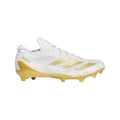 adidas Mens Adizero Electric Football Sneakers Shoes - Gold, White