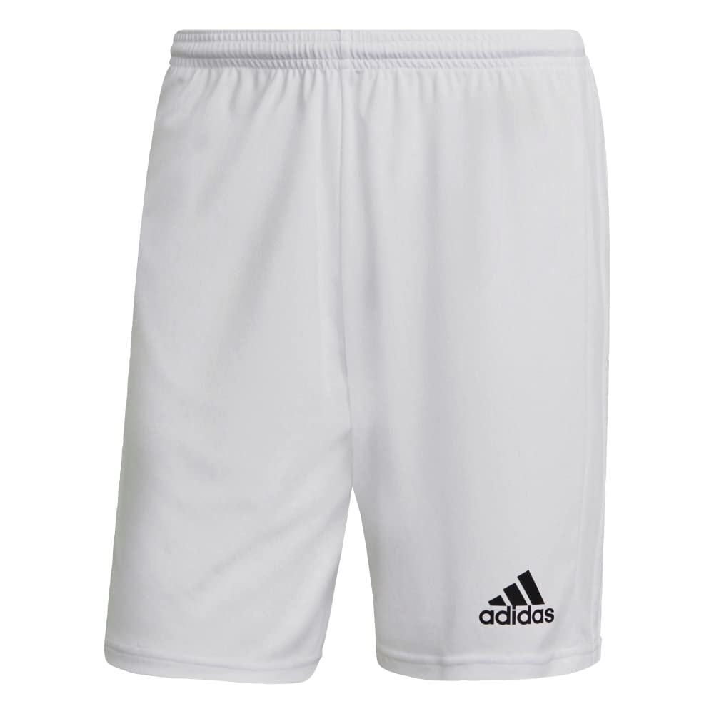 adidas mens Squadra 21 Shorts, White/White, X-Small US