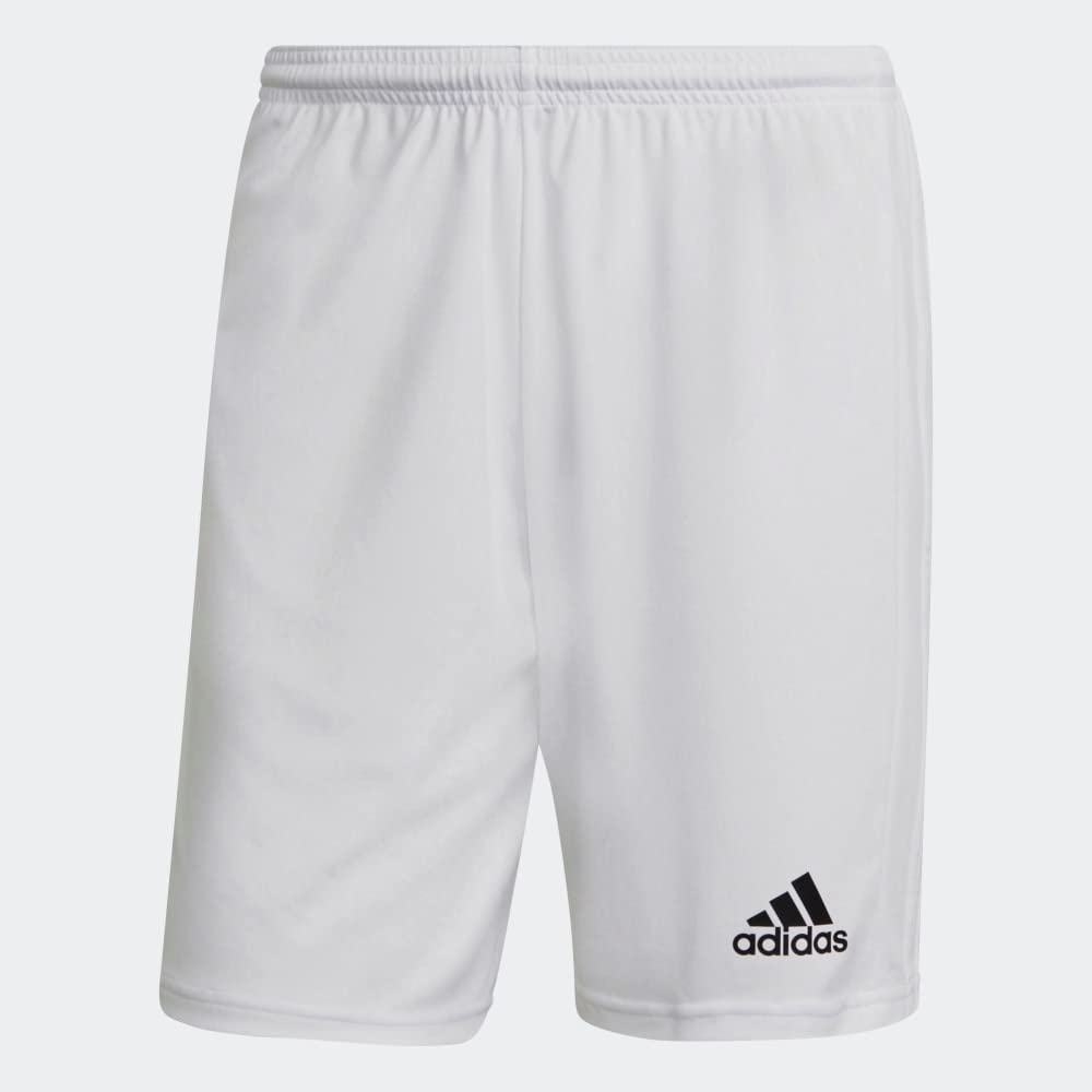 adidas mens Squadra 21 Shorts, White/White, X-Small US