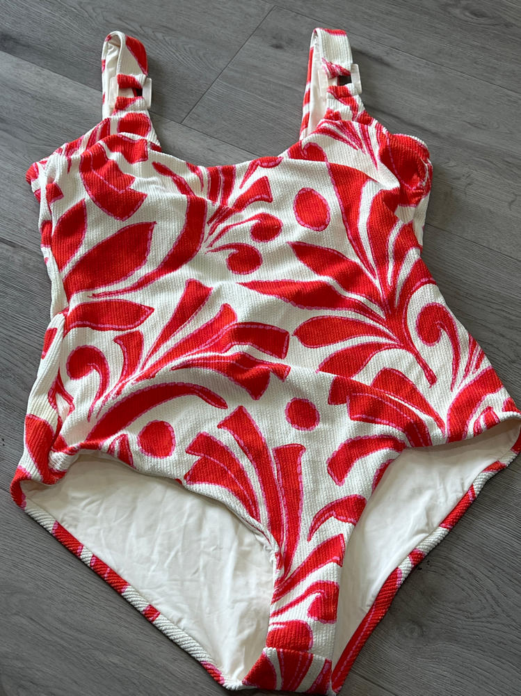 Beach Riot Women's Beverly One Piece, Sunshine Dunes, XL