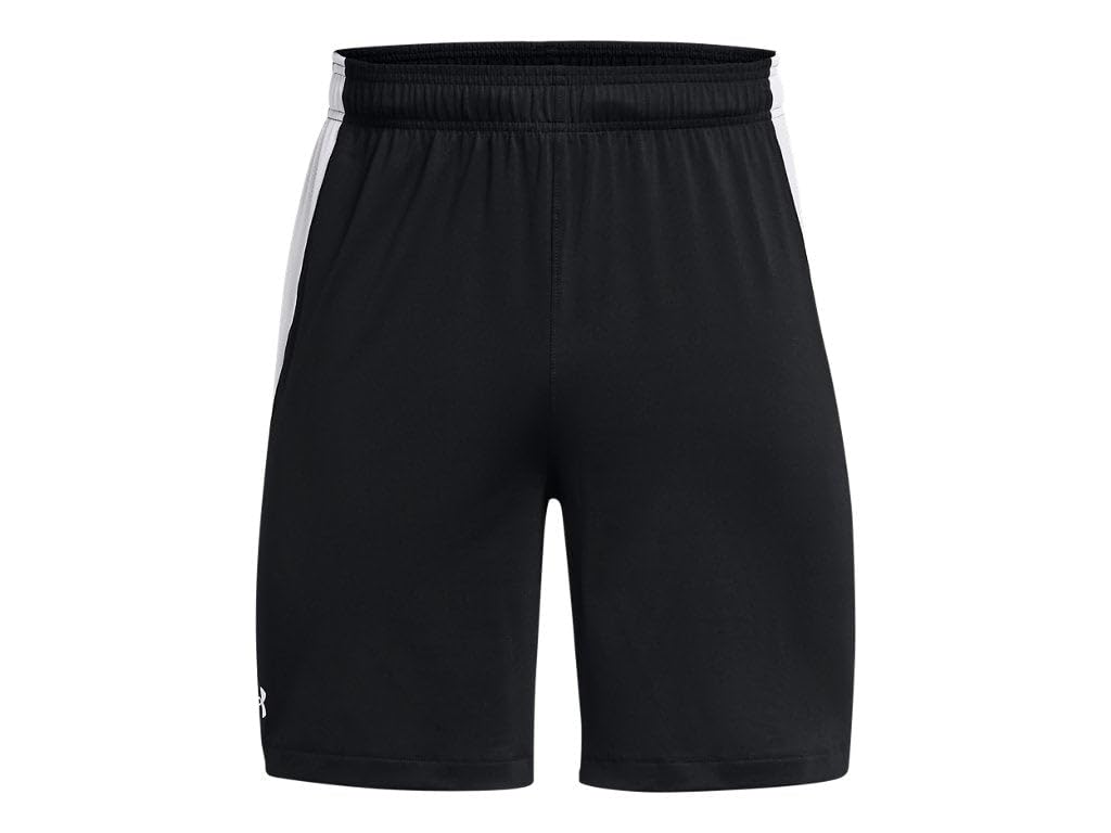 Under Armour Mens Tech Vent 8 Inch Shorts - Ultra Breathable and Lightweight MD Black-White