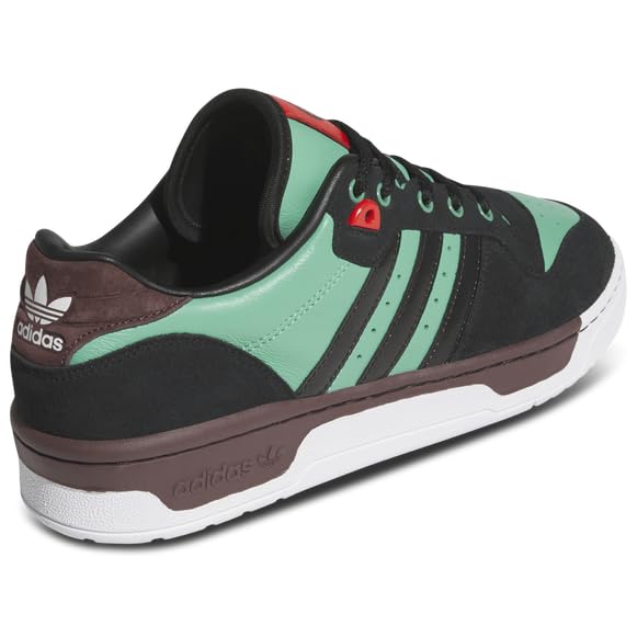 adidas X Demon Slayer Rivalry Low Demon Slayer (Core Black/Green, US Footwear Size System, Adult, Men, Numeric, Medium)