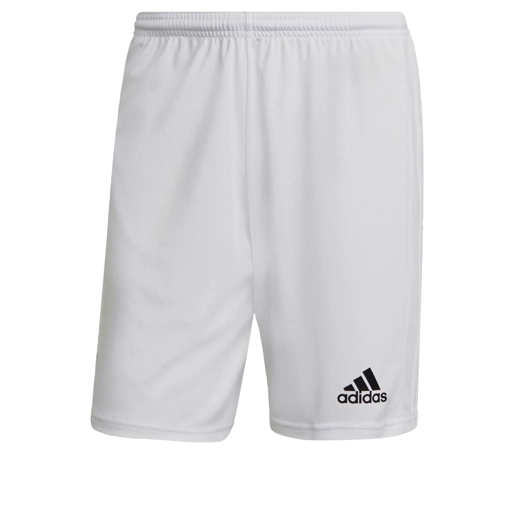 adidas mens Squadra 21 Shorts, White/White, X-Small US