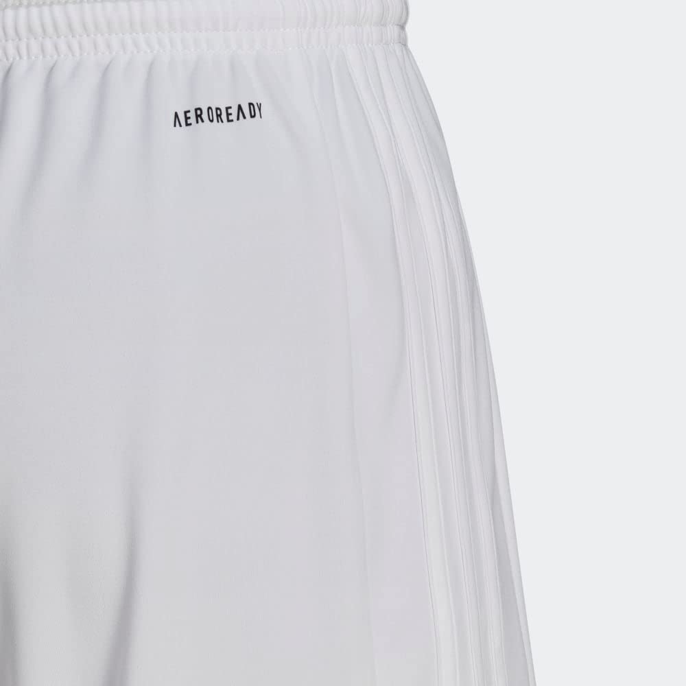 adidas mens Squadra 21 Shorts, White/White, X-Small US