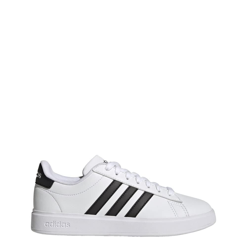 adidas Kids Grand Court 2.0 Tennis Shoe - Unisex-Child Sneakers black and white new