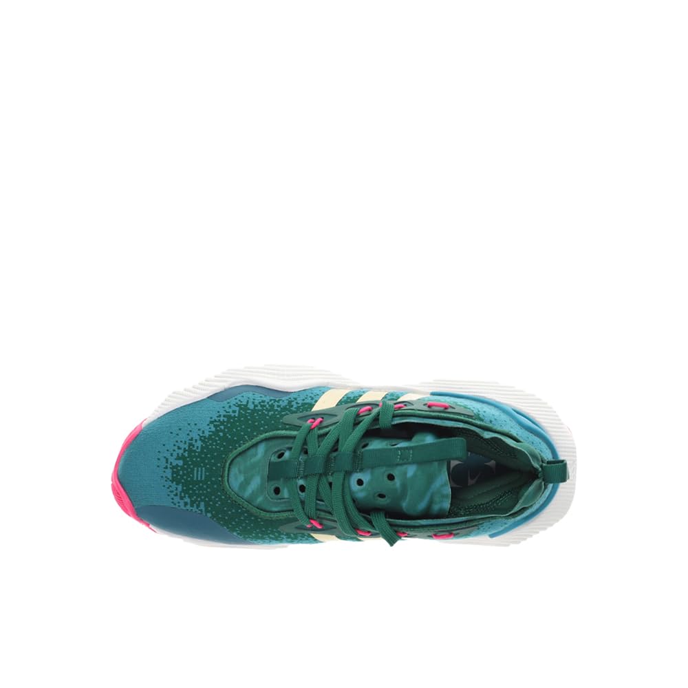 adidas Trae Young 3 GS Boys Shoes Size 4.5, Color: Green/Gold