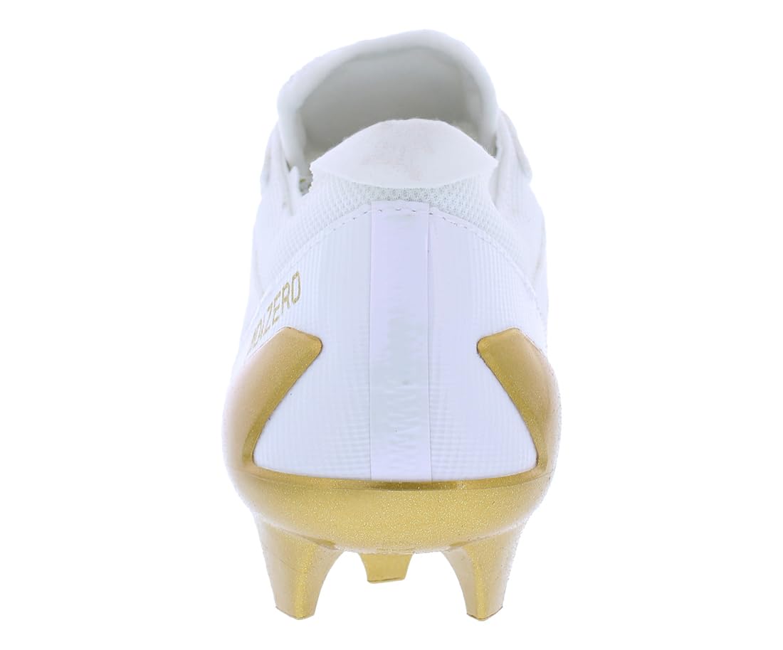 adidas Adizero Electric Mens Shoes Size 5.5, Color: Cloud White/Gold Metallic/Cloud White
