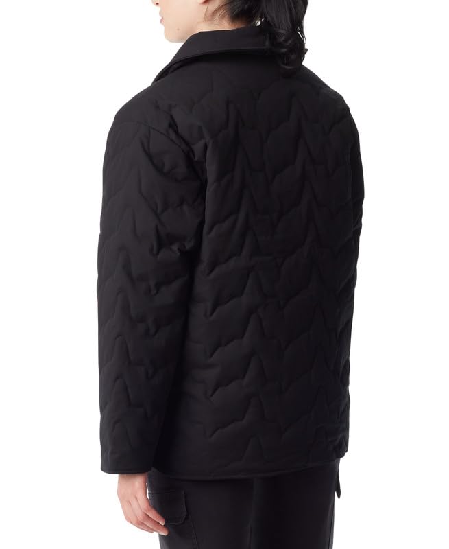 BASS OUTDOOR Women's Quilted Long-Sleeve Jacket (Black Beau, Large)