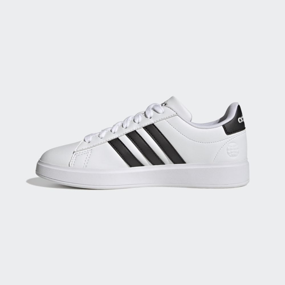adidas Kids Grand Court 2.0 Tennis Shoe - Unisex-Child Sneakers black and white new