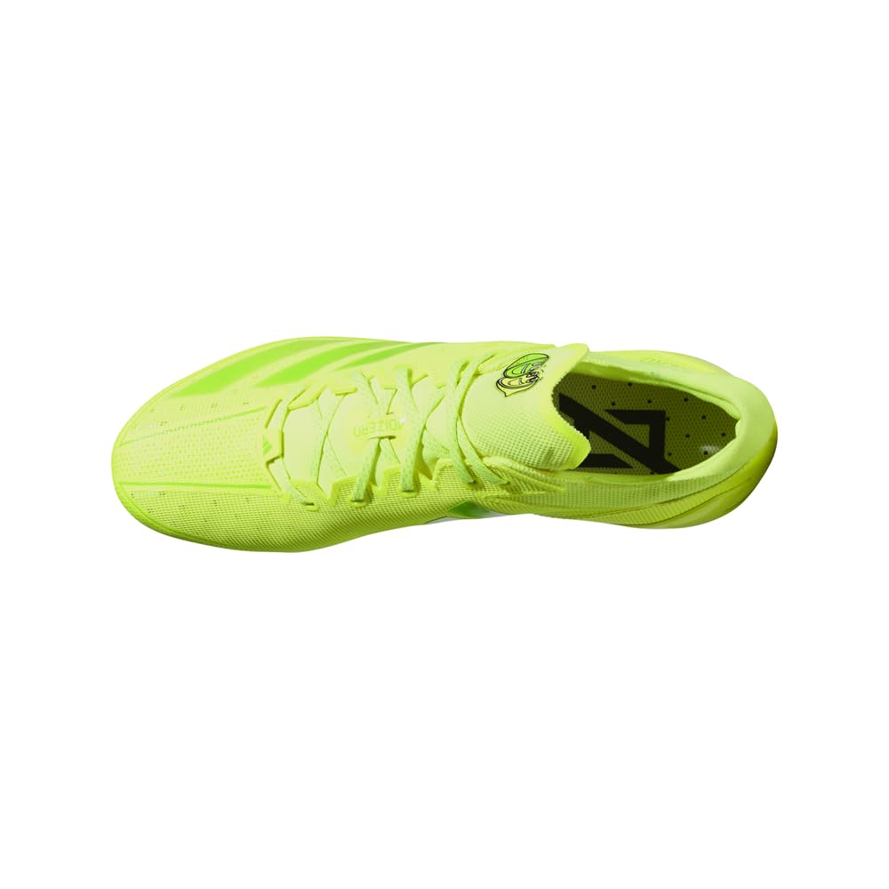 adidas Mens Adizero Electric Football Sneakers Shoes Cleated - Green, Yellow - Size 16 M, damaged box