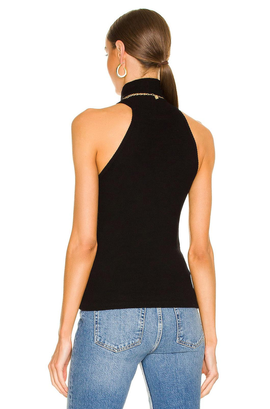Michael Lauren Romulus Tank in Black