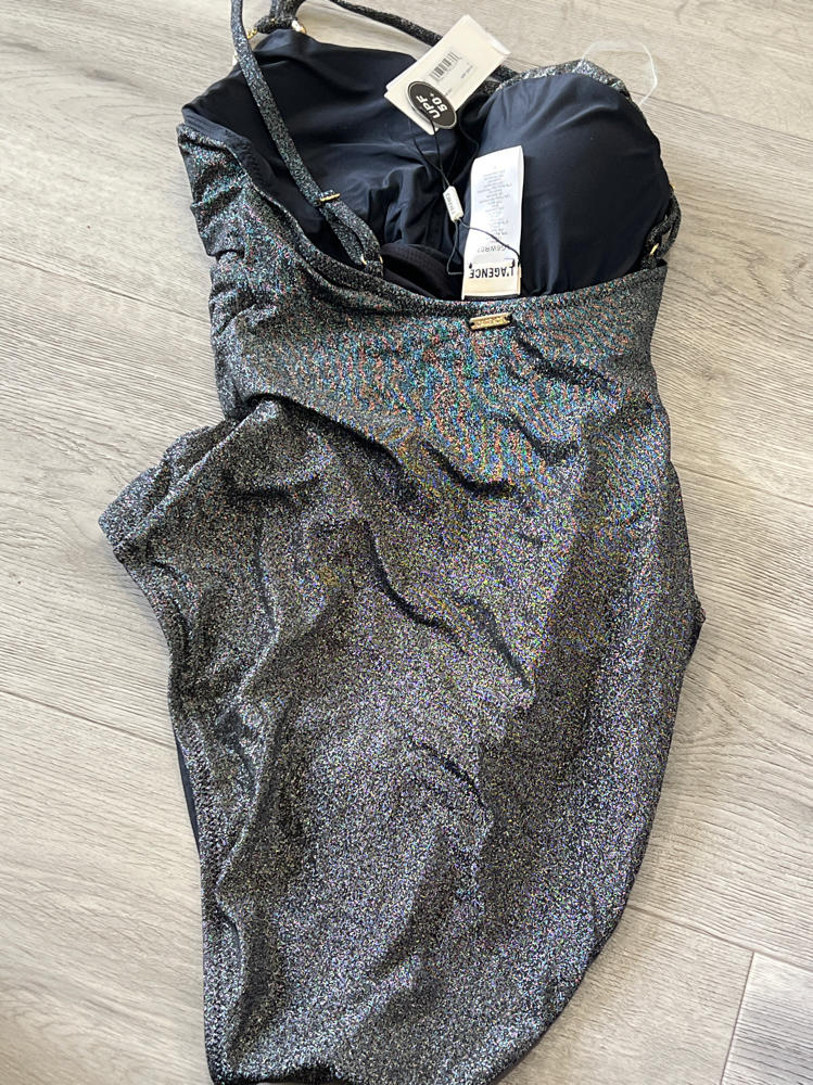 L'Agence Karmin Sparkle One Piece Swimsuit