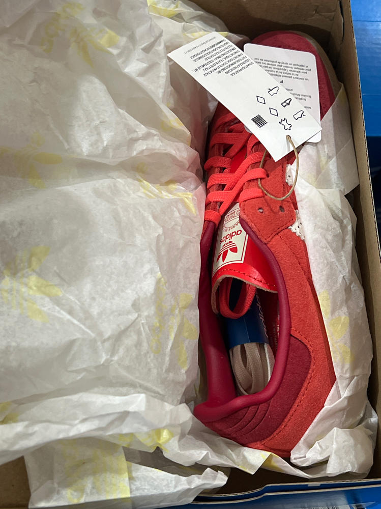 adidas Orininals Samba - Girls' Grade School (JS3526, Red/Red/White)