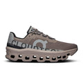 On Men's Cloudmonster Sneakers, Cinder/Fog, Purple, 12 Medium US