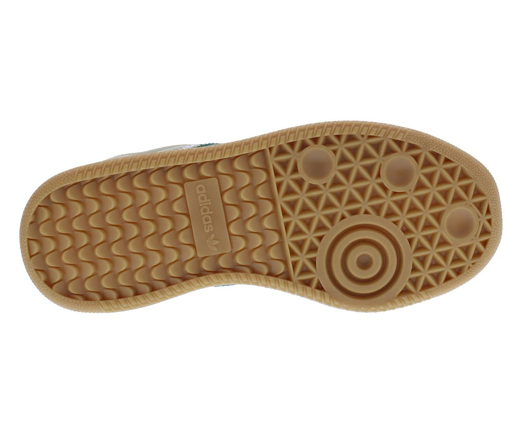 Adidas Samba XLG Originals GS Boys Shoes kids  Color: Taupe/Green , indigo/gold