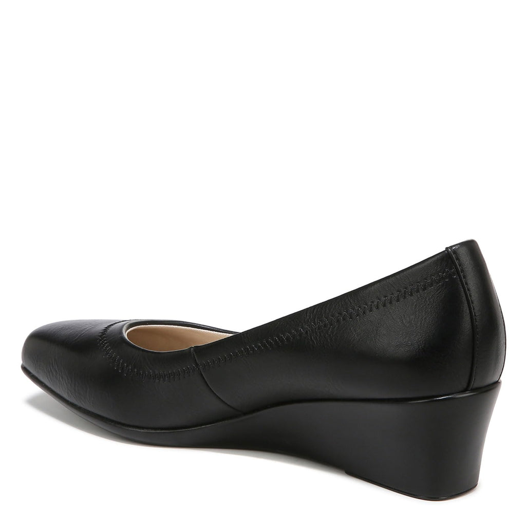 LifeStride Women's Groovy Wedge Pump, Black, 9.5 W US