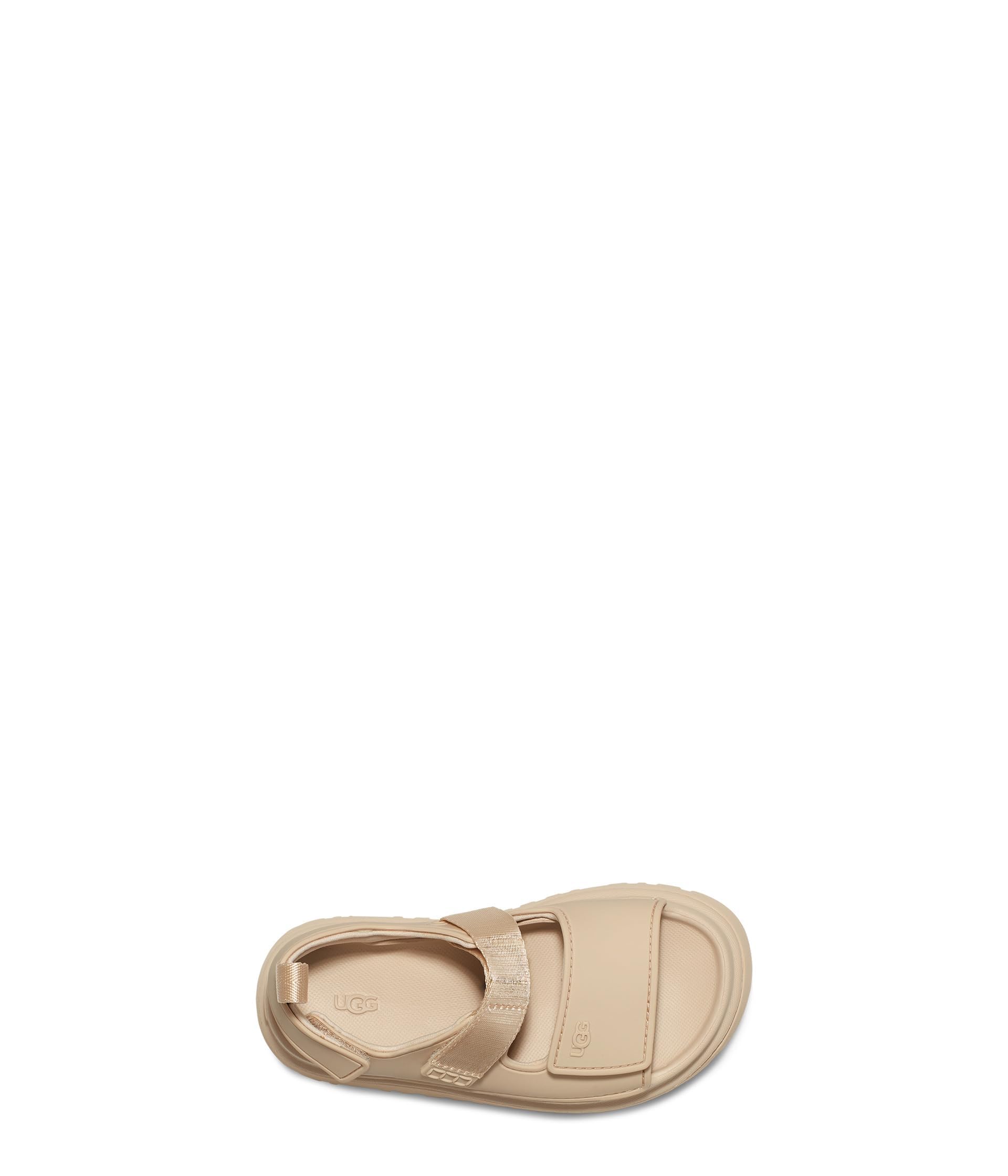 UGG Unisex-Child Goldenglow Sandal, Sea Salt,  Kid (fits women's 8)