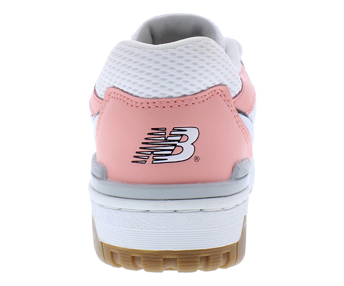 New Balance 550 - Girls' Grade School (White/Pink)