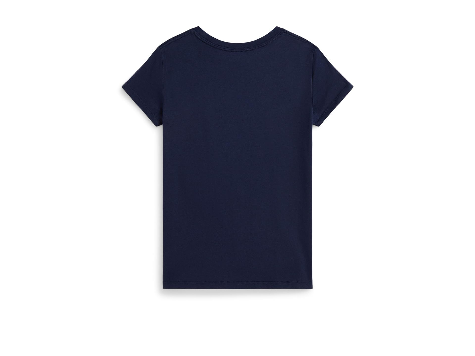 POLO RALPH LAUREN Girls Polo Bear Cotton Jersey Tee (Big Kid), Refined Navy, Large, Big Kid