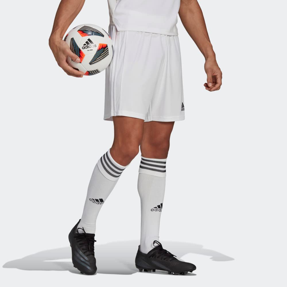 adidas mens Squadra 21 Shorts, White/White, X-Small US