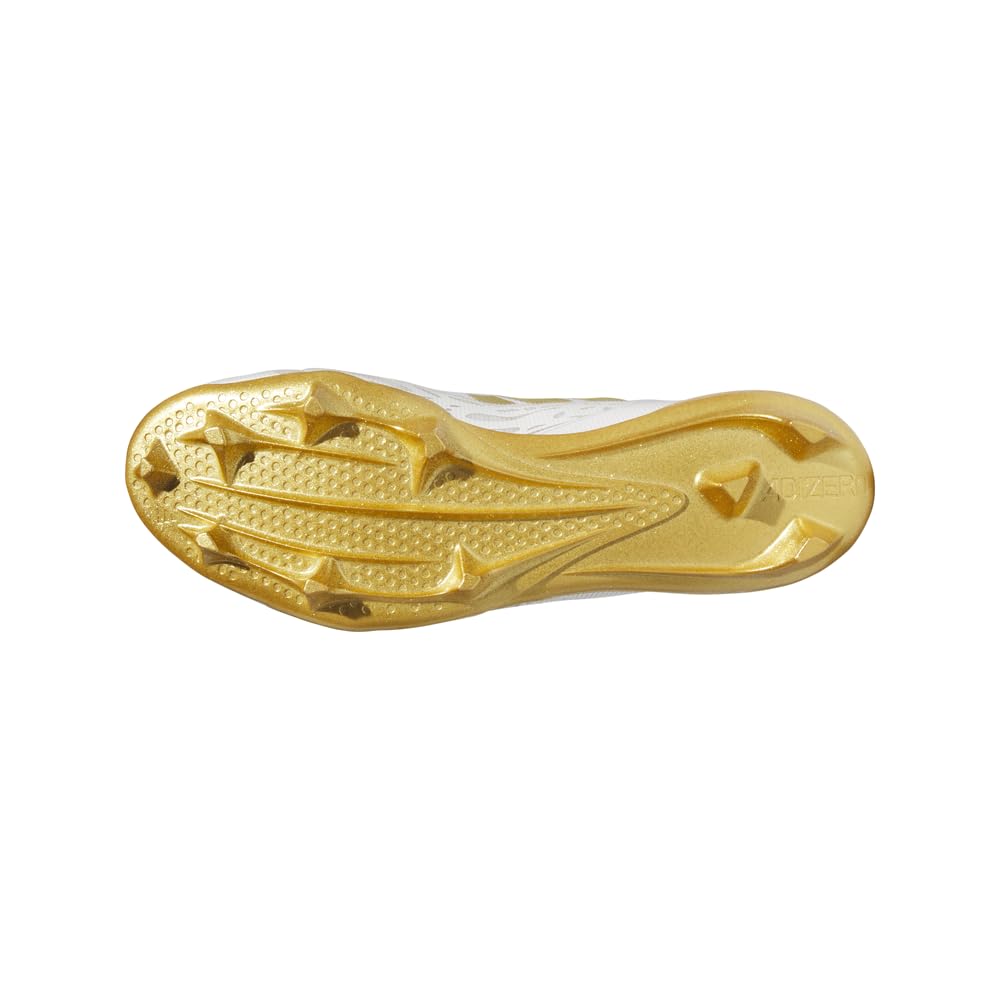 adidas Mens Adizero Electric Football Sneakers Shoes - Gold, White