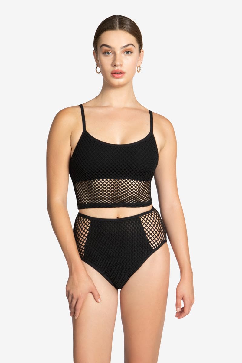 Robin Piccone, Women's, Pua High Waist Bottom, Black, X-Small