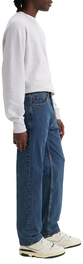 Levi's 505 Regular Fit-Obsolete Men's Jeans, Stonewash Stretch, 34W x 30L