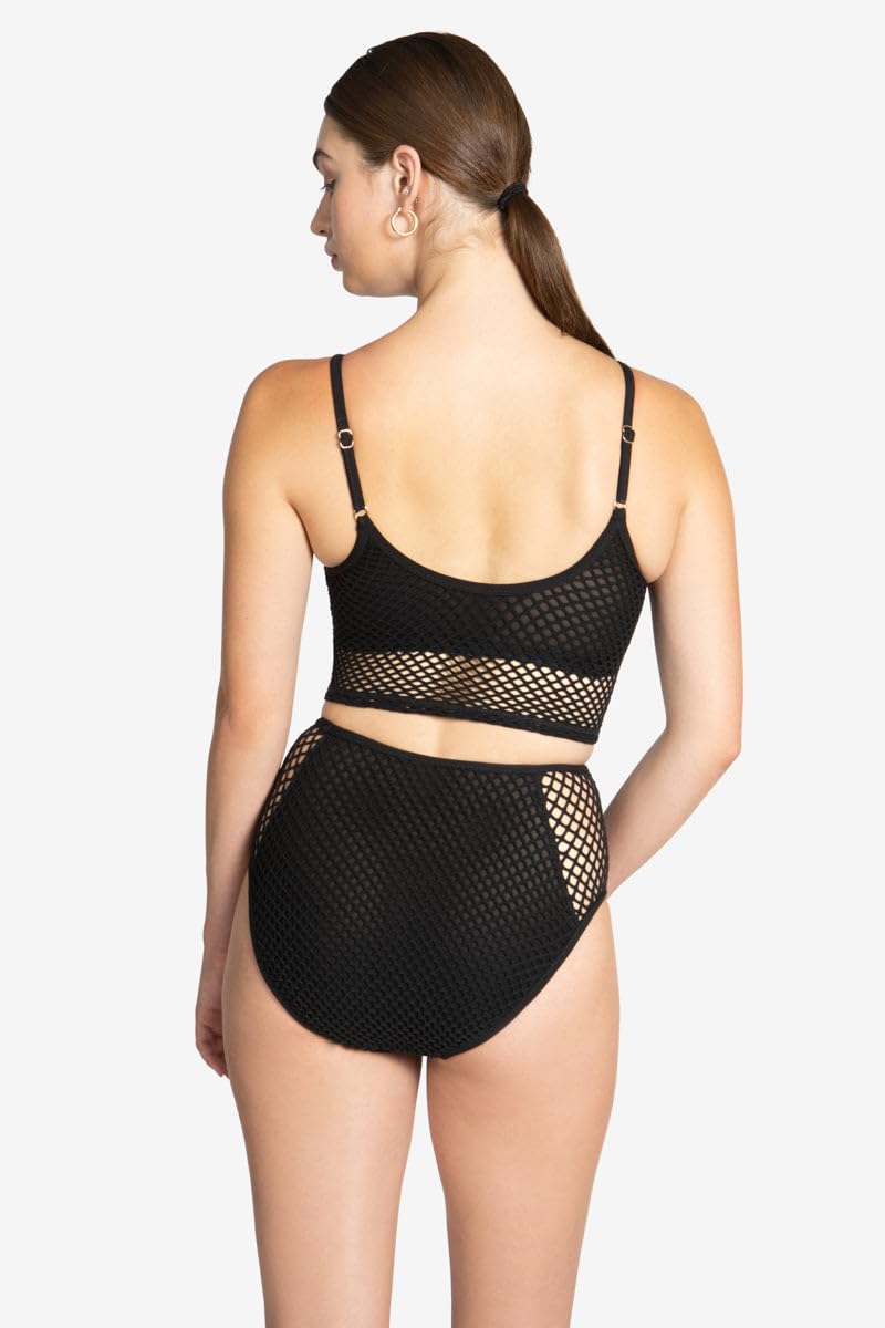 Robin Piccone, Women's, Pua High Waist Bottom, Black, X-Small