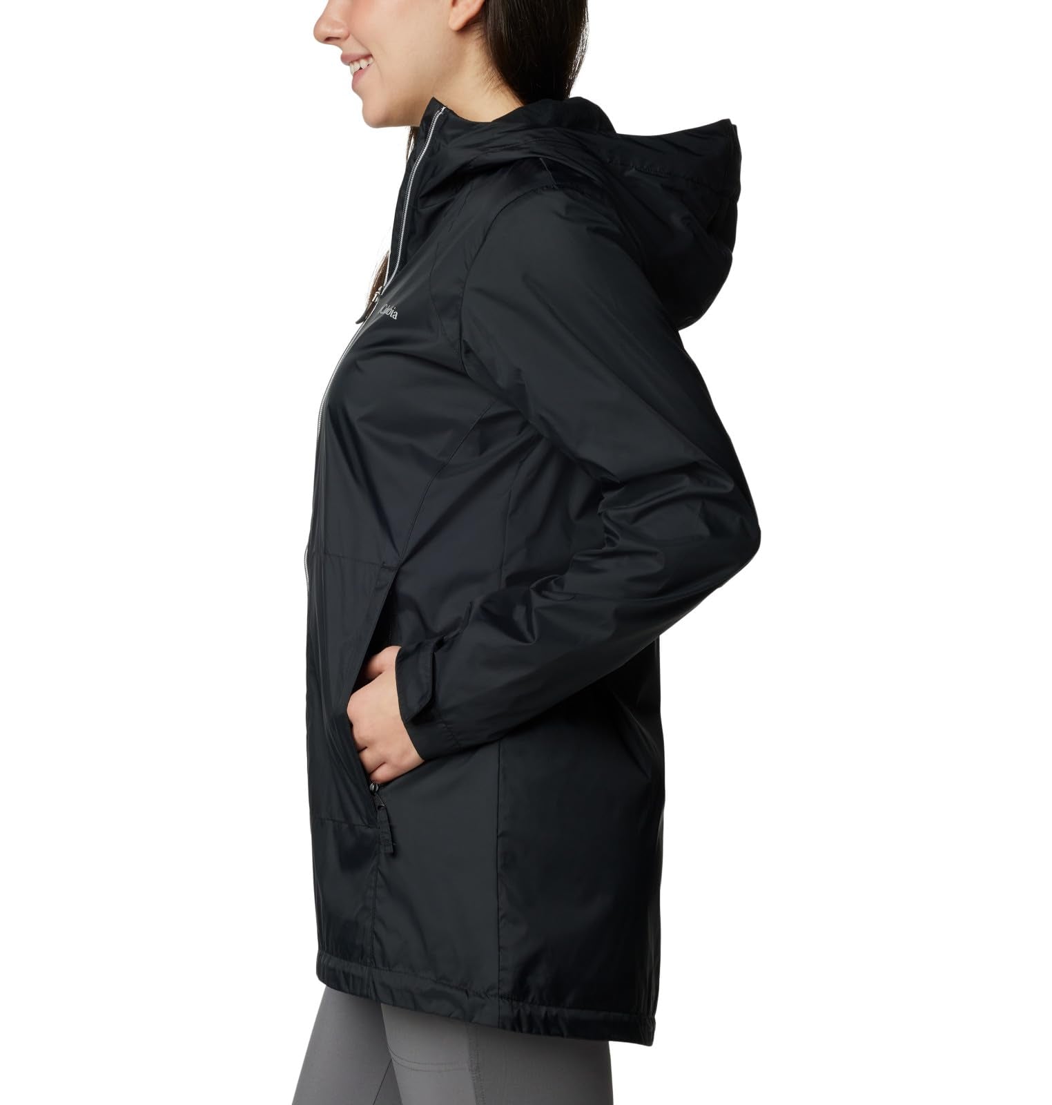 Columbia Switchback Lined Long Jacket Black XS