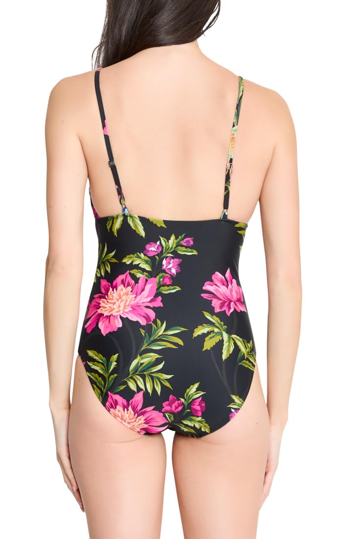 Kobi Halperin Women's Cornelia Bathingsuit, Black Multi, X-Small