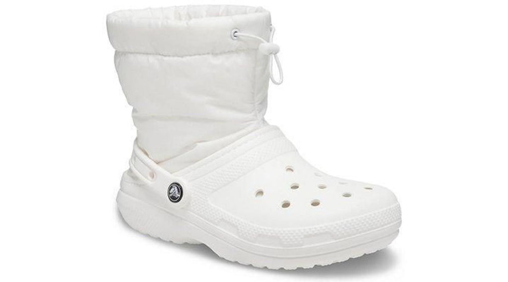 Crocs Unisex White Classic Lined Neo Puff Boots white nwt