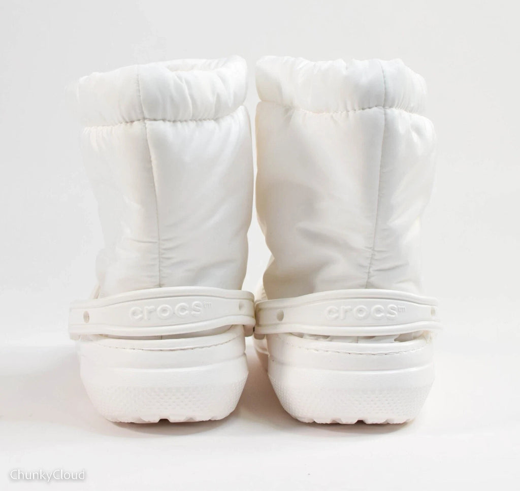 Crocs Unisex White Classic Lined Neo Puff Boots white nwt