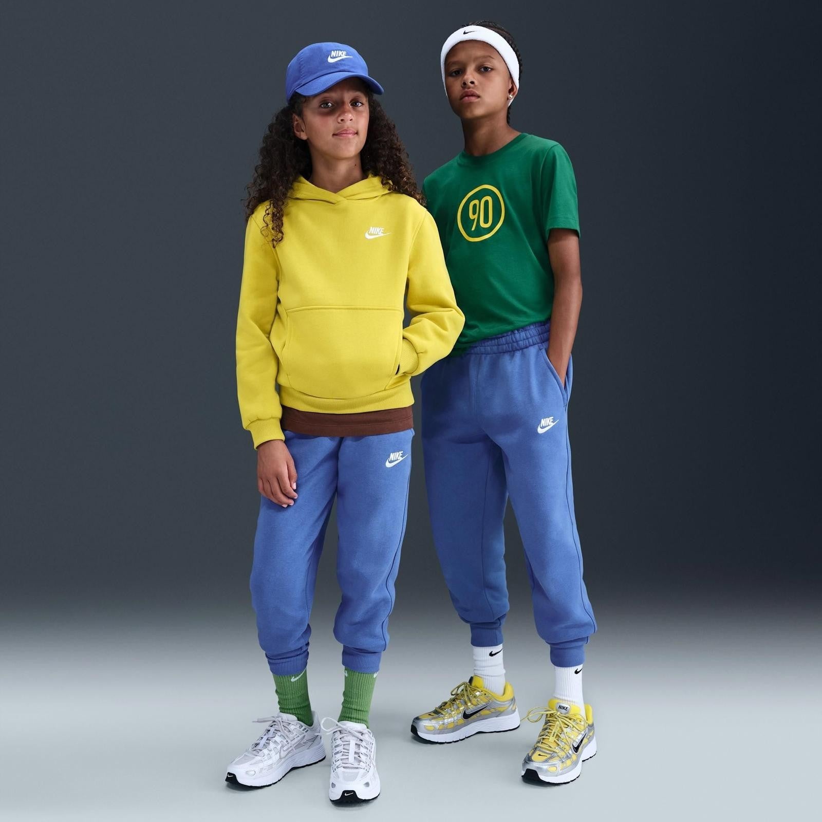 Nike Kids sportswear club fleece pants unisex joggers blue