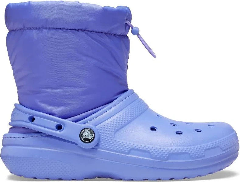 Crocs Unisex Classic Lined Neo Puff Boot  violet US nwt